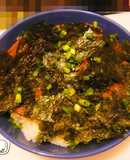 ❤牛角のカルビ専用ご飯★焼肉のせ丼版★