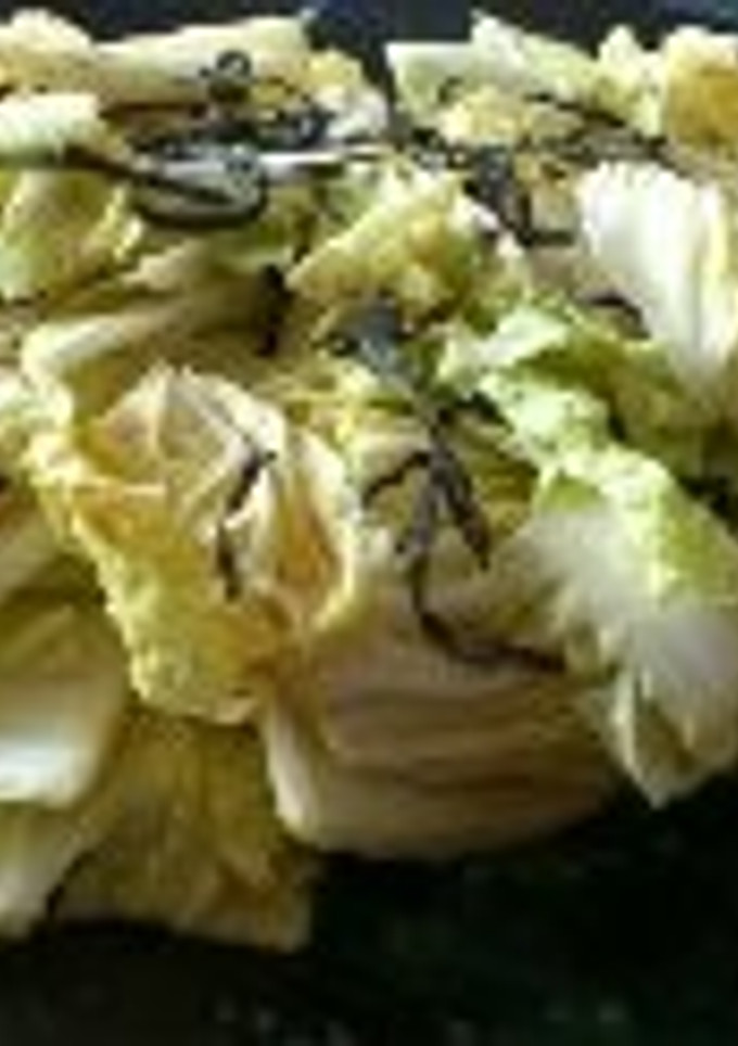 白菜と塩こんぶのマヨぽんサラダ-レシピのメイン写真