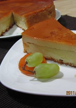 プリンケーキ・オレンジ風味　その２-レシピのメイン写真