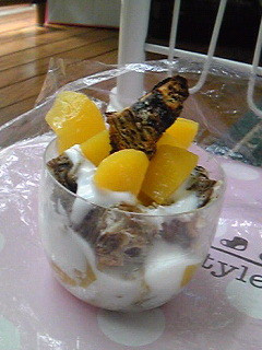 簡単!フルーツ缶詰とパンのトライフル-レシピのメイン写真