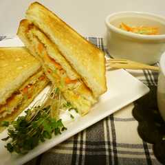 รูปของ ☆ささみシート☆活用編♪ホットサンド♡