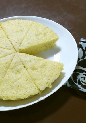 レンジで簡単サツマイモのケーキ-レシピのメイン写真