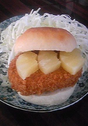 パイン缶詰コロッケバーガー-レシピのメイン写真