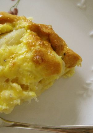 ポテトサラダで作るオープンオムレツ-レシピのメイン写真