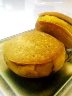 ほっこり◎かぼちゃのどら焼き-レシピのメイン写真