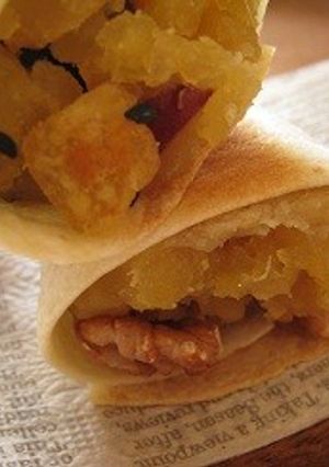 簡単♪おやつケサディーヤ-レシピのメイン写真