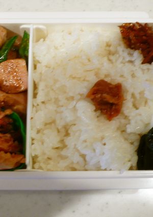 月末お助け！魚肉ソーセージ炒め弁当！-レシピのメイン写真