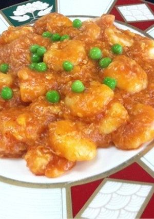 エビチリ(家庭でお店の味)-レシピのメイン写真