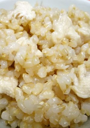 しょうがと鶏むね肉の炊き込みご飯-レシピのメイン写真