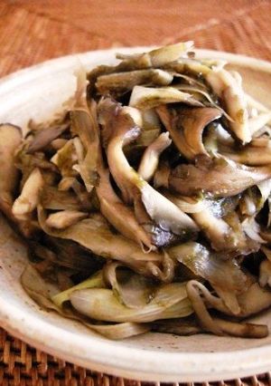 レモン香る♪ごぼうと舞茸の磯バタソテー-レシピのメイン写真