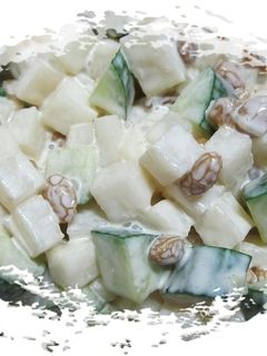 コロコロ納豆サラダ♪-レシピのメイン写真