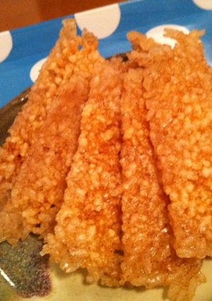 あまりごはんで！八ツ橋風せんべい-レシピのメイン写真