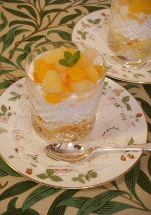 簡単おやつ☆パンでトライフル-レシピのメイン写真