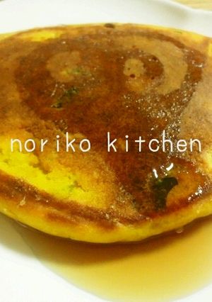 たっぷり南瓜のパンケーキ-レシピのメイン写真