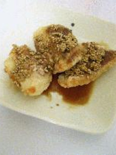 鯛のから揚げのごまダレがけ-レシピのメイン写真