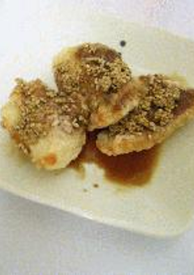 鯛のから揚げのごまダレがけ-レシピのメイン写真
