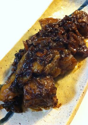 豚バラ肉のアドボ風煮込み♪-レシピのメイン写真