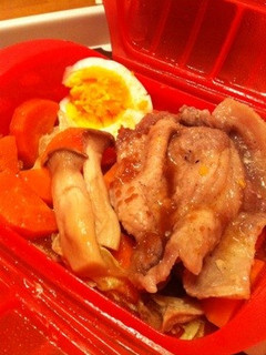 蒸し野菜ルクエ一人分-レシピのメイン写真