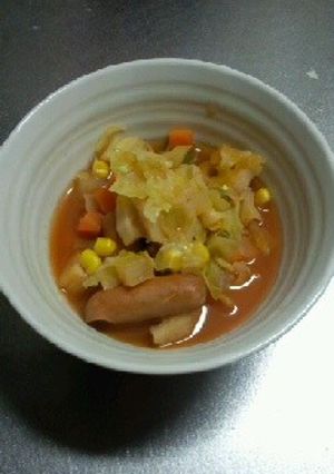 なんでも入れちゃえミネストローネ-レシピのメイン写真