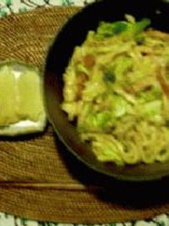 味噌味焼きうどん-レシピのメイン写真