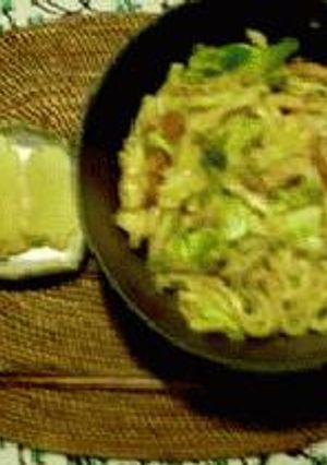 味噌味焼きうどん-レシピのメイン写真