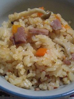 ティーパックだしで簡単炊き込みご飯-レシピのメイン写真