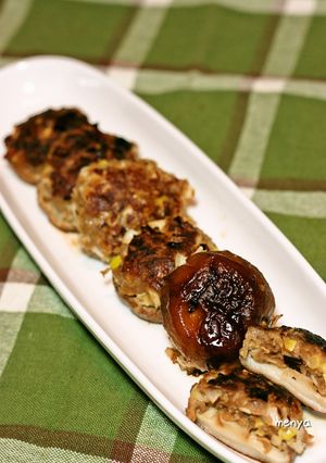 シイタケの肉詰め～和風味噌～-レシピのメイン写真