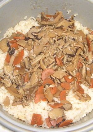 きのこご飯-レシピのメイン写真