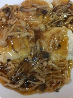 豆腐ハンバーグ旨みだしキノコあん-レシピのメイン写真