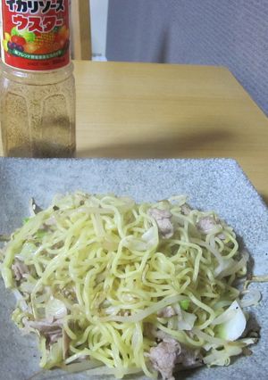 手抜き！？で美味しい★素焼きそば-レシピのメイン写真
