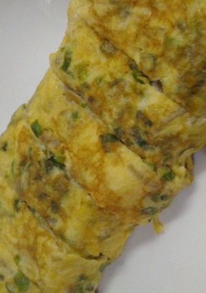 しょうがと青ネギの卵焼き-レシピのメイン写真