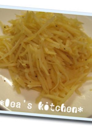 しゃきしゃきじゃがいも炒め-レシピのメイン写真