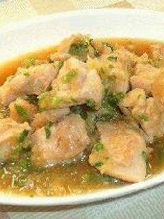 鶏肉のみぞれ煮-レシピのメイン写真