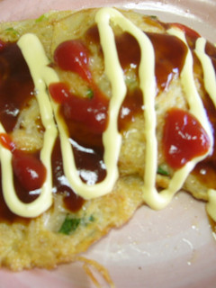 そうめん　お好み焼き-レシピのメイン写真