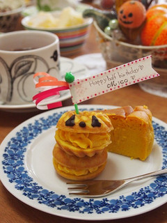 ハロウィン仕様♪かぼちゃの焼きドーナツ♪-レシピのメイン写真