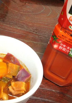 しょうがでホカホカ　ミネストローネ♪-レシピのメイン写真