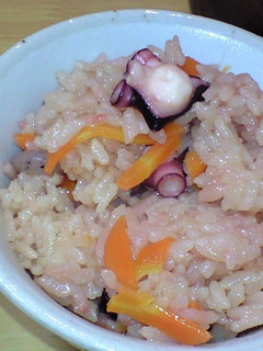 シンプルです・・・このタコ飯 ^^-レシピのメイン写真