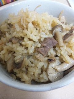 合鴨の炊き込みご飯-レシピのメイン写真