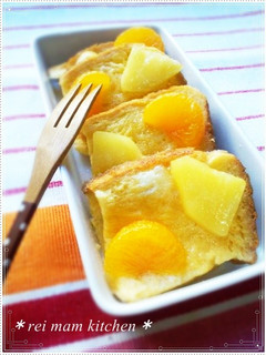 ✿フルーツたっぷり♡フレンチトースト✿-レシピのメイン写真