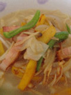 野菜たっぷりベーコン入りちゃんぽん-レシピのメイン写真