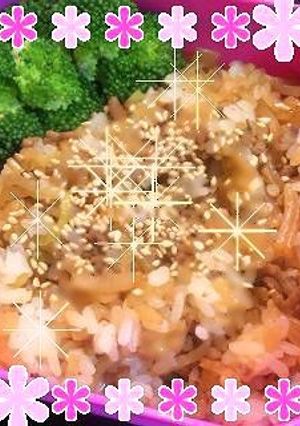 **蒟蒻混ぜご飯**-レシピのメイン写真