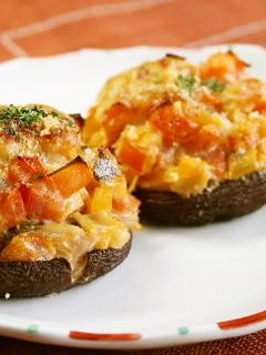 しいたけのトマトキムチ焼き-レシピのメイン写真