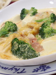 豆腐とキムチのクリーム煮-レシピのメイン写真