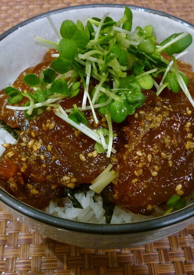 まぐろの漬け丼　～和風～-レシピのメイン写真