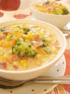 豆乳スープスパゲティー-レシピのメイン写真