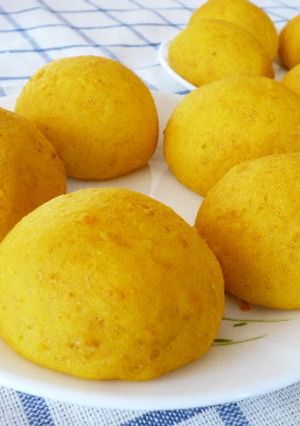 卵・油分なし☆南瓜たっぷりのプチパン-レシピのメイン写真