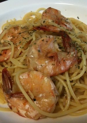 プリプリ海老の和風パスタ-レシピのメイン写真