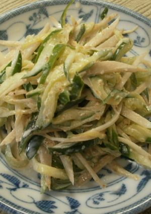 ごぼうのゴマ*マヨネーズサラダ-レシピのメイン写真