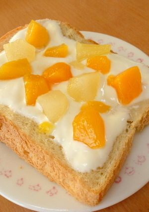 フルーツヨーグルト食パン-レシピのメイン写真