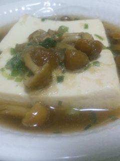☆なめこおろし豆腐☆-レシピのメイン写真